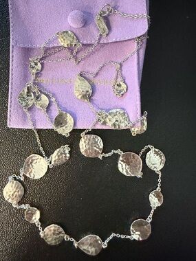 Melinda Maria Silver Pod Necklace